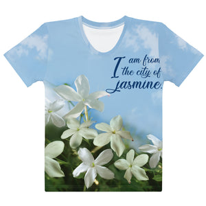Blue Jasmine Tralala T-shirt.Pre-order.